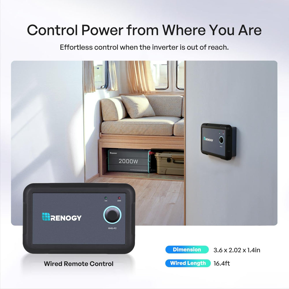 Renogy ventilation fans and vents visible to improve cooling and long runtime
