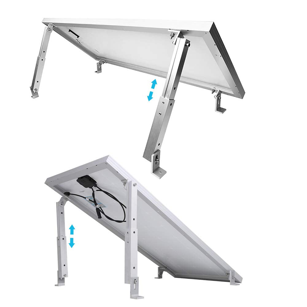 Renogy mount installed on RV roof showing mobile installation reliability