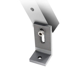 Renogy mount side tilt detail illustrating adjustable angle for better sunlight
