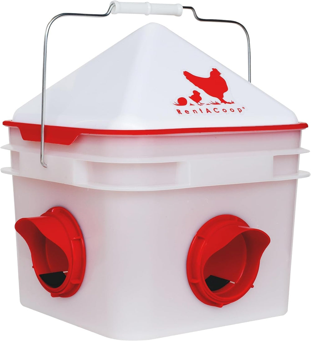 RentACoop included screws grounding stakes and magnetic driver bit for simple install