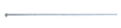 RentACoop 3ft ground rod front view showing durable galvanized steel and secure grounding