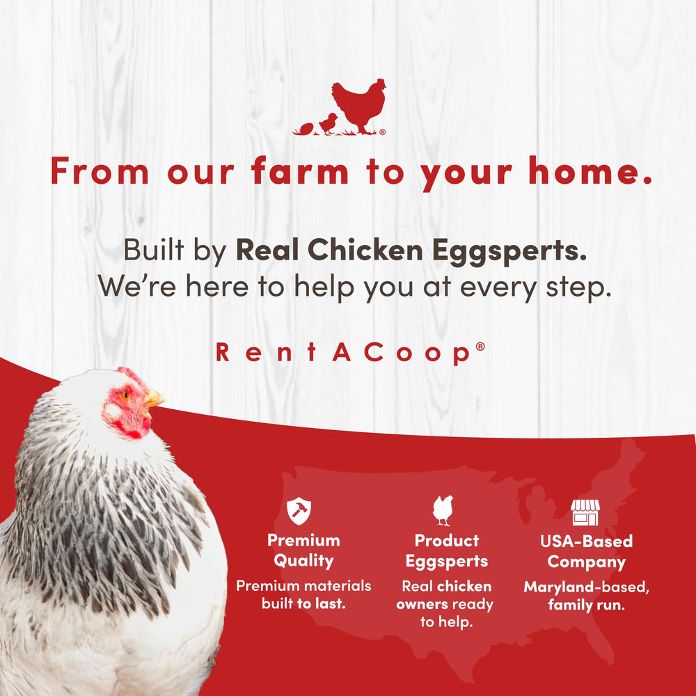 RentACoop repair kit and extra accessories displayed showing easy maintenance advantage