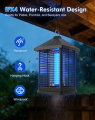 REOGLE mounted on porch illustrating outdoor placement and coverage