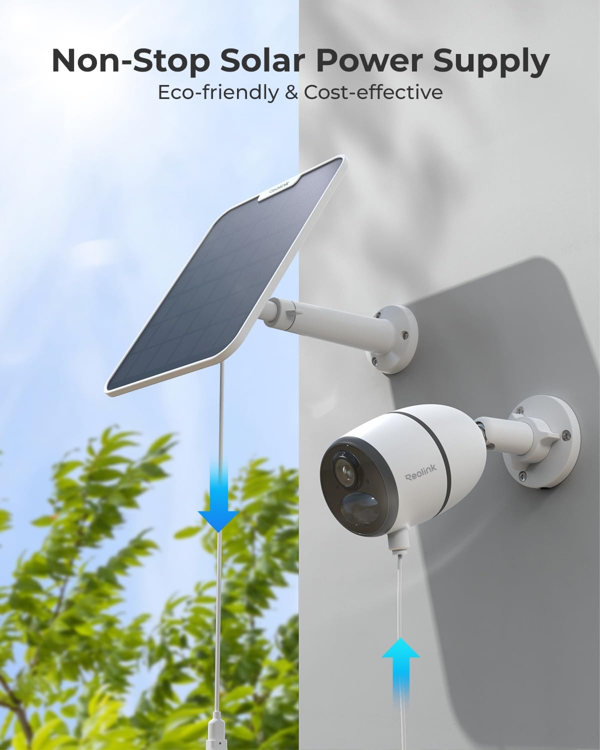 REOLINK adjustable mount bracket demonstrating flexible 360-degree positioning benefit