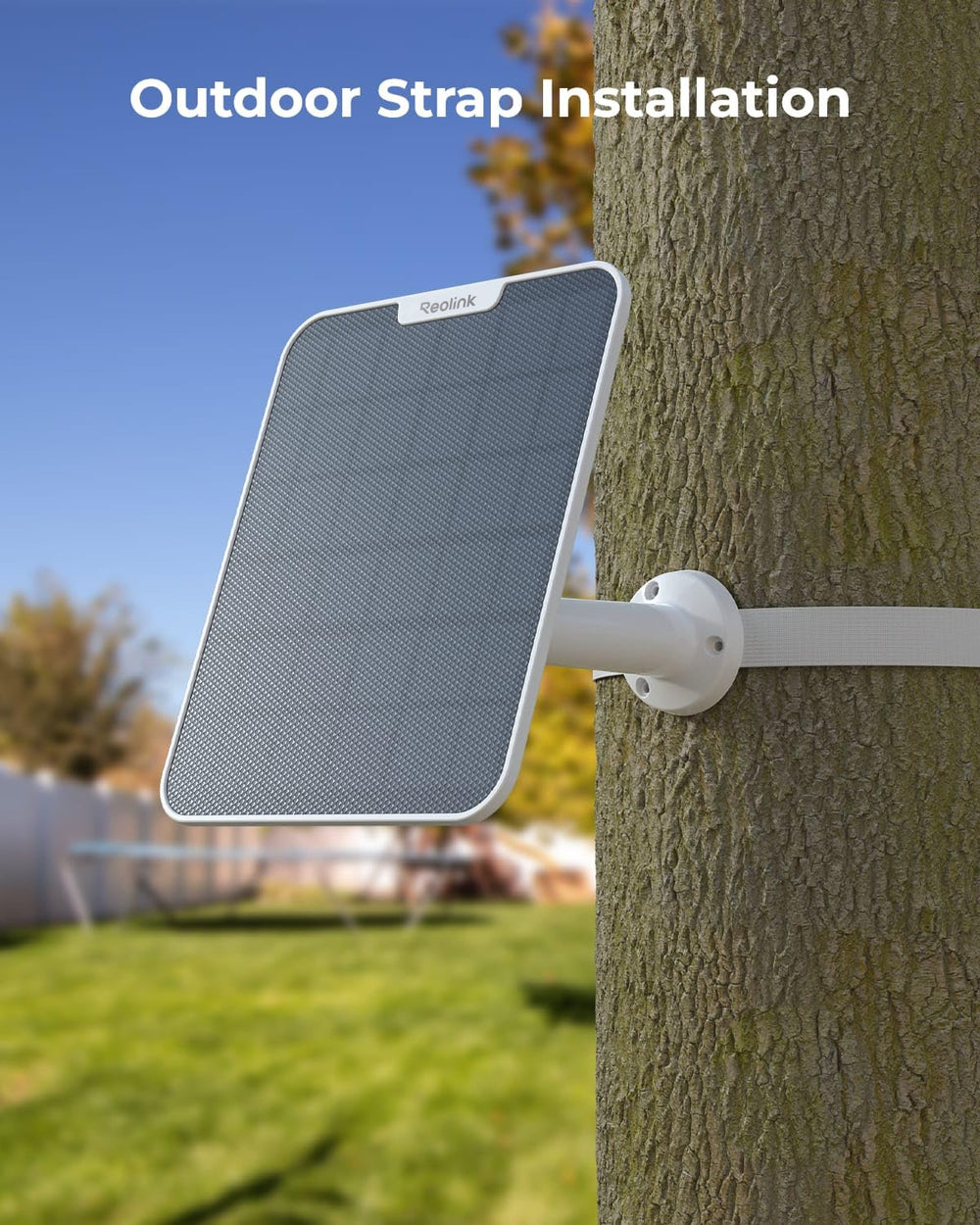 REOLINK panel during rain showing IP65 weather resistance benefit