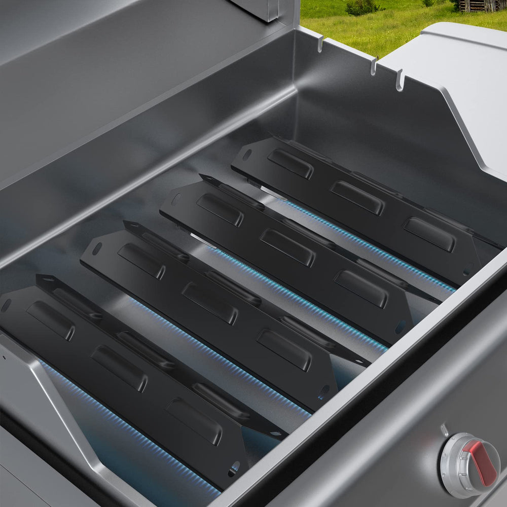 Replace parts in backyard lifestyle scene enabling restored grilling performance