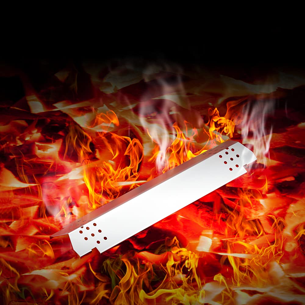 Replace parts in backyard grilling scene improving cooking consistency