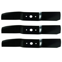 Replaces 3-pack front view showing three 16 inch blades, clear fit and durability