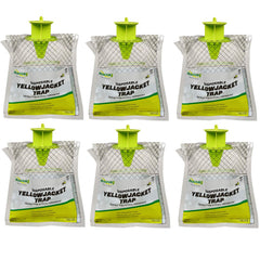 RESCUE! front packaging showing six disposable traps and benefits