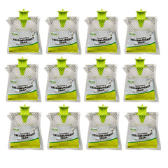RESCUE! front packaging showing 12 disposable yellowjacket traps and benefits