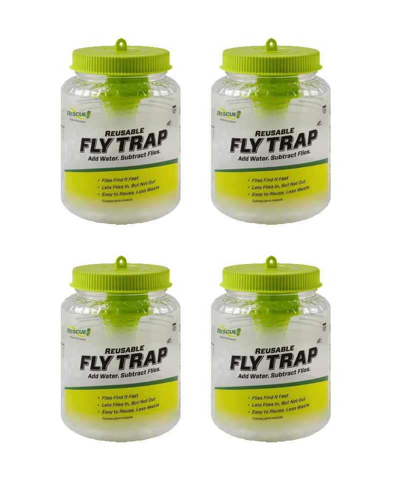 RESCUE! front packaging showing four reusable canisters and benefits