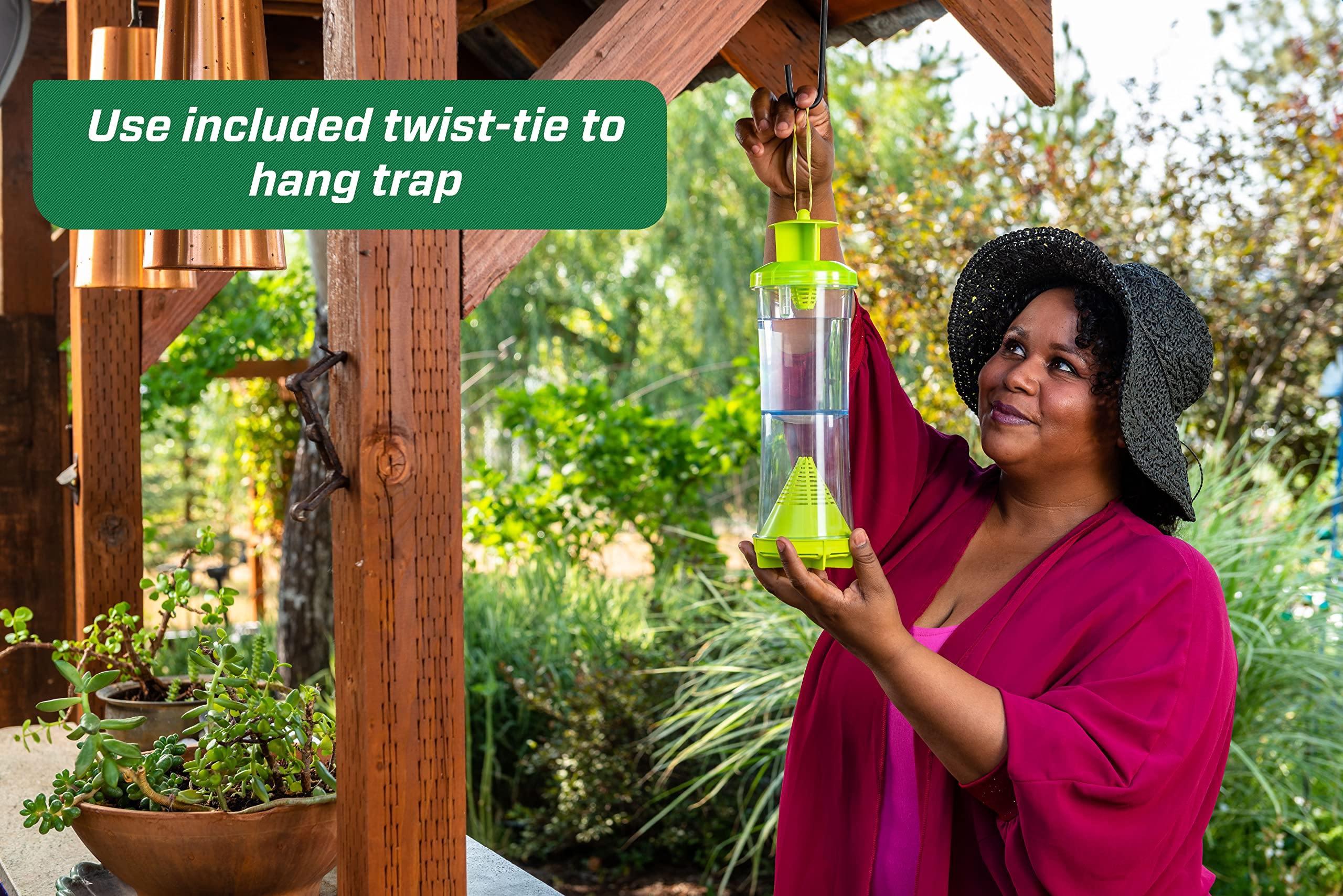 RESCUE! WHY Trap in backyard setting shielding pet and family areas