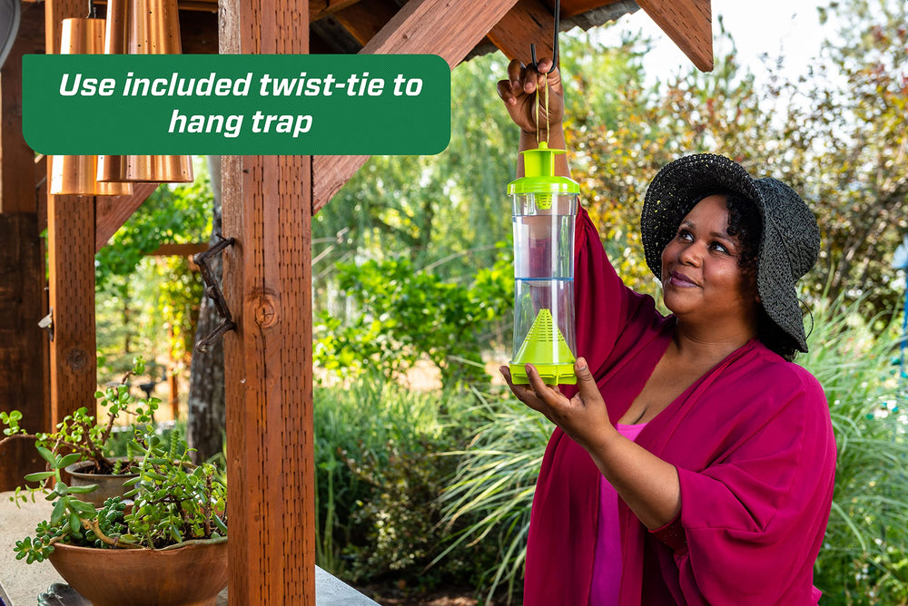 RESCUE! WHY Trap in backyard setting shielding pet and family areas