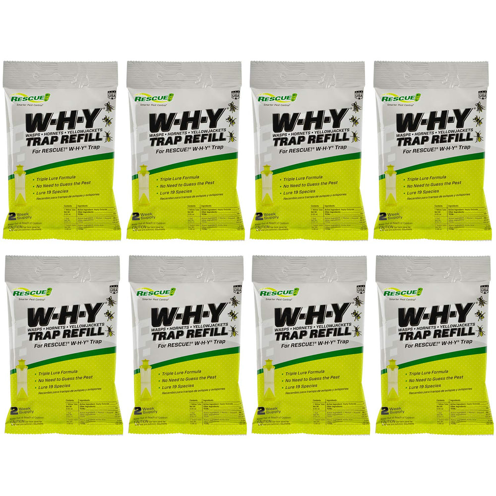 RESCUE! refill pack front view showing quantity and branding for easy identification