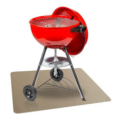 RESILIA front view of large grill mat showing full coverage and protection