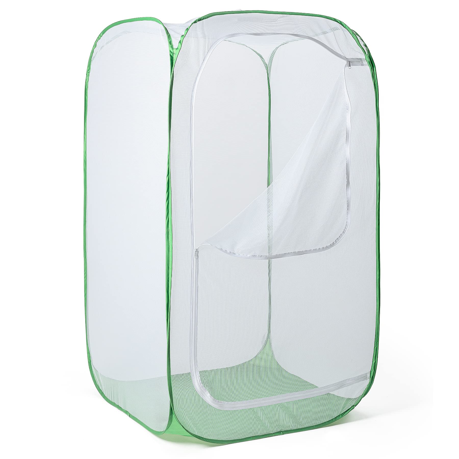 RESTCLOUD large zippered door open for easy access and hassle-free harvesting