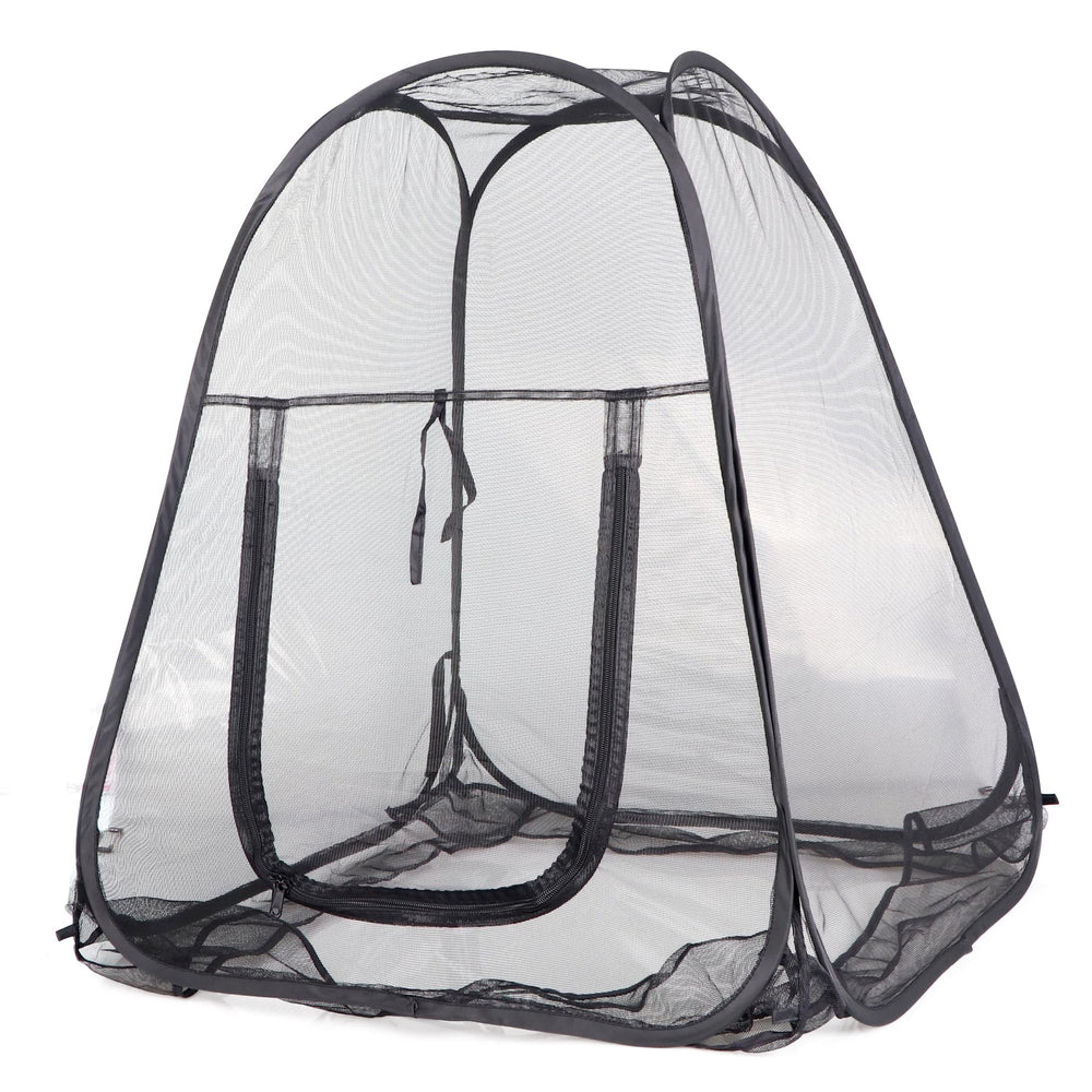 RESTCLOUD zippered door detail allowing easy access and plant tending