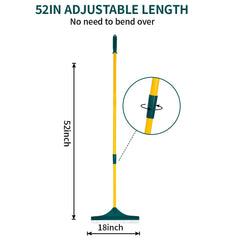 Restick rake sweeping artificial grass showing clean surface quickly