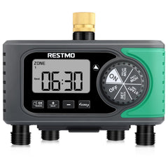 Restmo front display and controls showing easy programming benefit