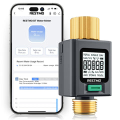 RESTMO front display showing clear backlit readings for quick monitoring