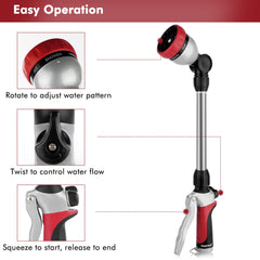 RESTMO handle and trigger detail with TPU grip offering comfortable, non-slip hold