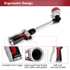 RESTMO swivel head angled to show 180-degree rotation for reaching tight spots