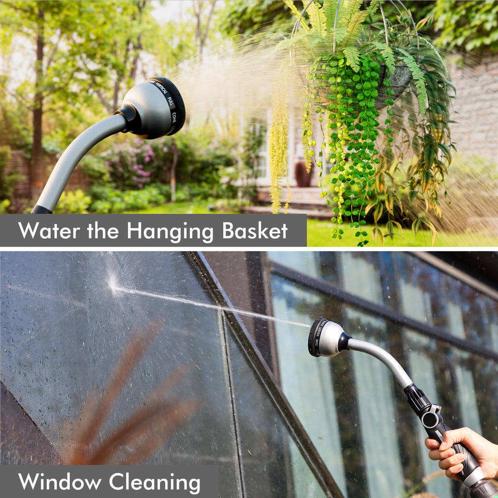 Restmo wand using jet setting to rinse a car with high-pressure cleaning power