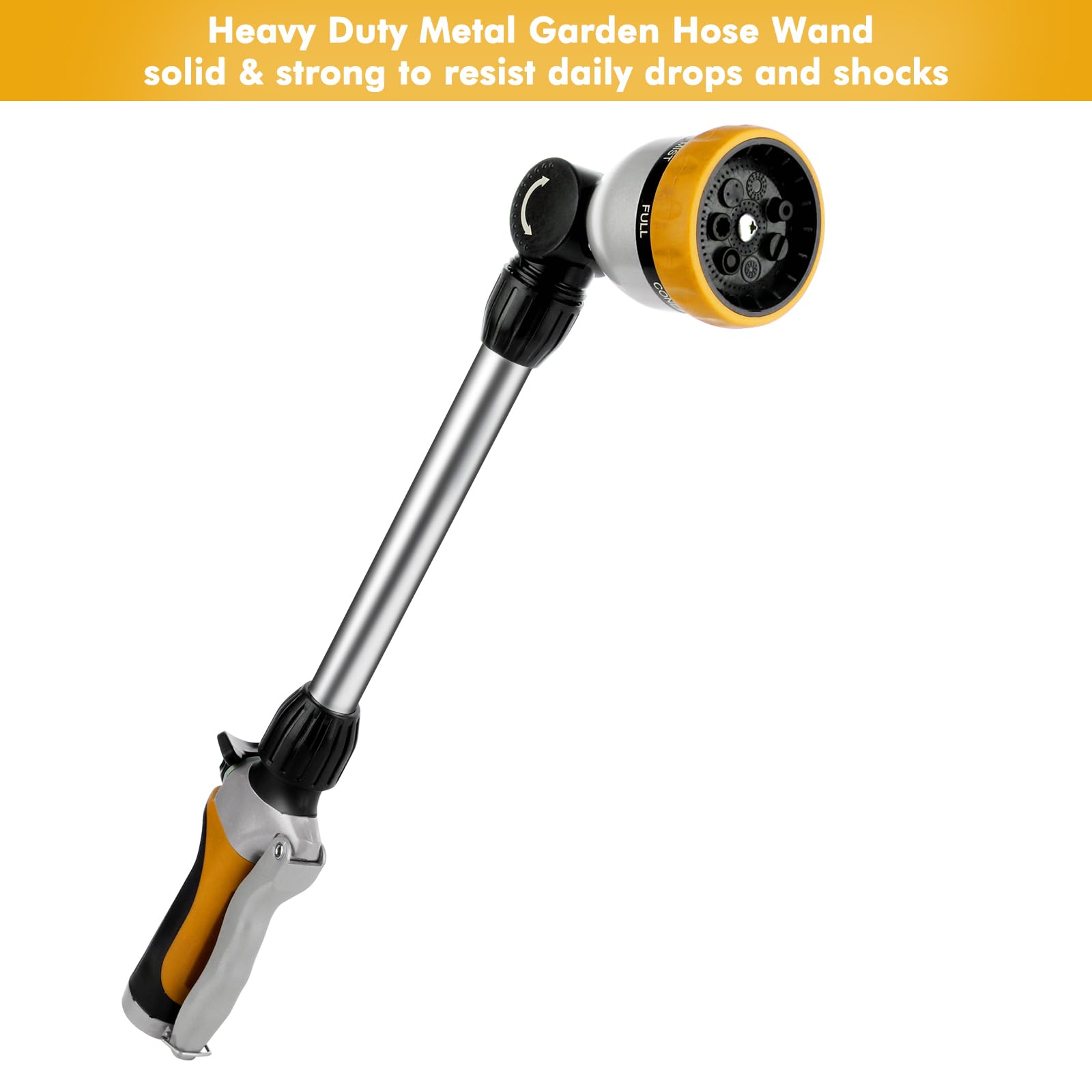 Restmo close-up of 180° swivel head showing adjustable angle benefit