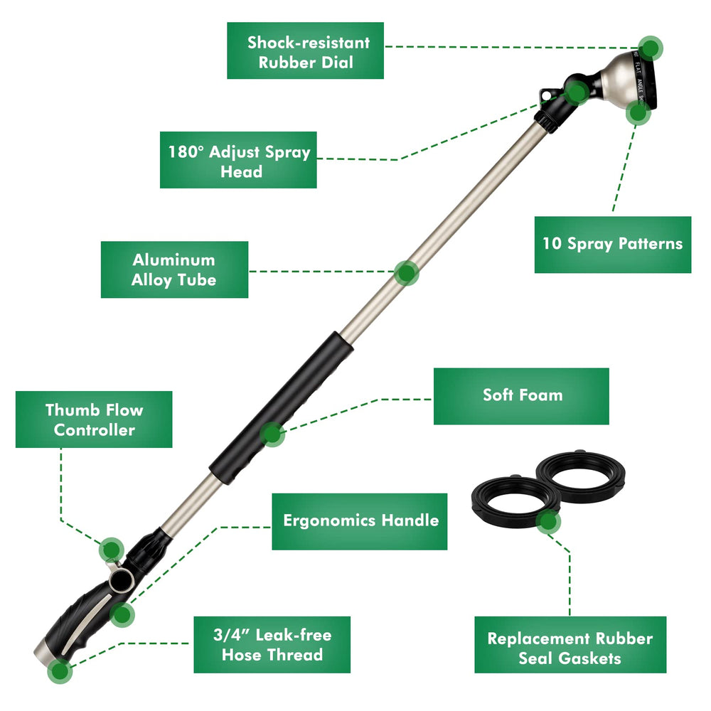 RESTMO close-up of ergonomic handle with non-slip grip for comfort