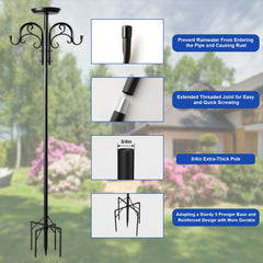 ReTang five-prong ground base anchoring securely for wind resistance
