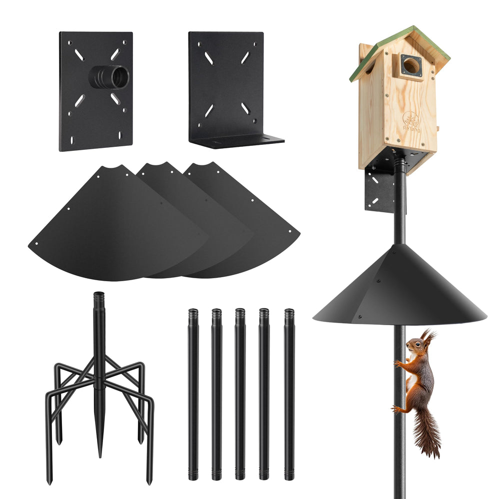 ReTang front view assembled pole showing full height and stability benefit