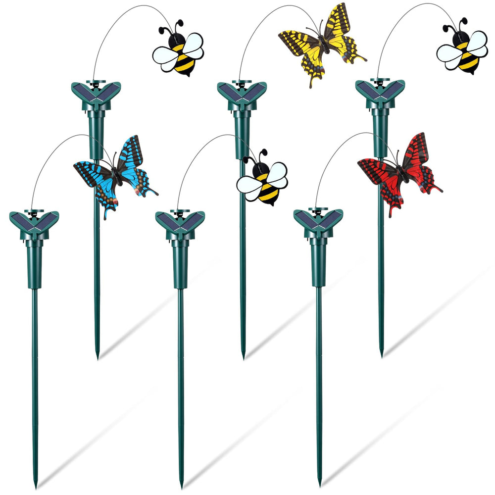 Retisee scale comparison showing stake length and insect size for placement planning