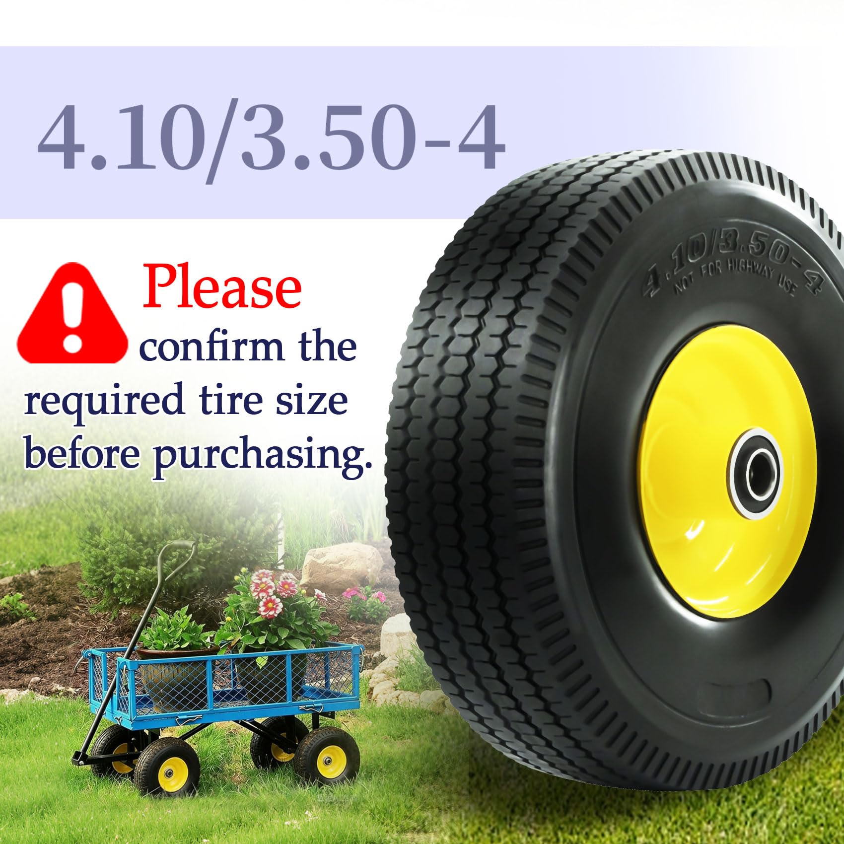 RETOTLA wheel beside ruler showing 10-inch diameter for correct fitment
