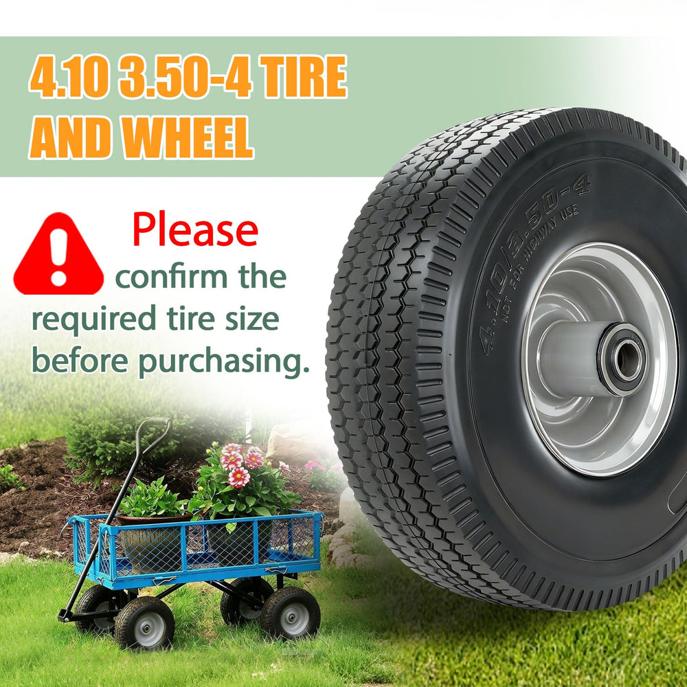 RETOTLA wheels mounted on hand truck demonstrating flat-free hauling reliability