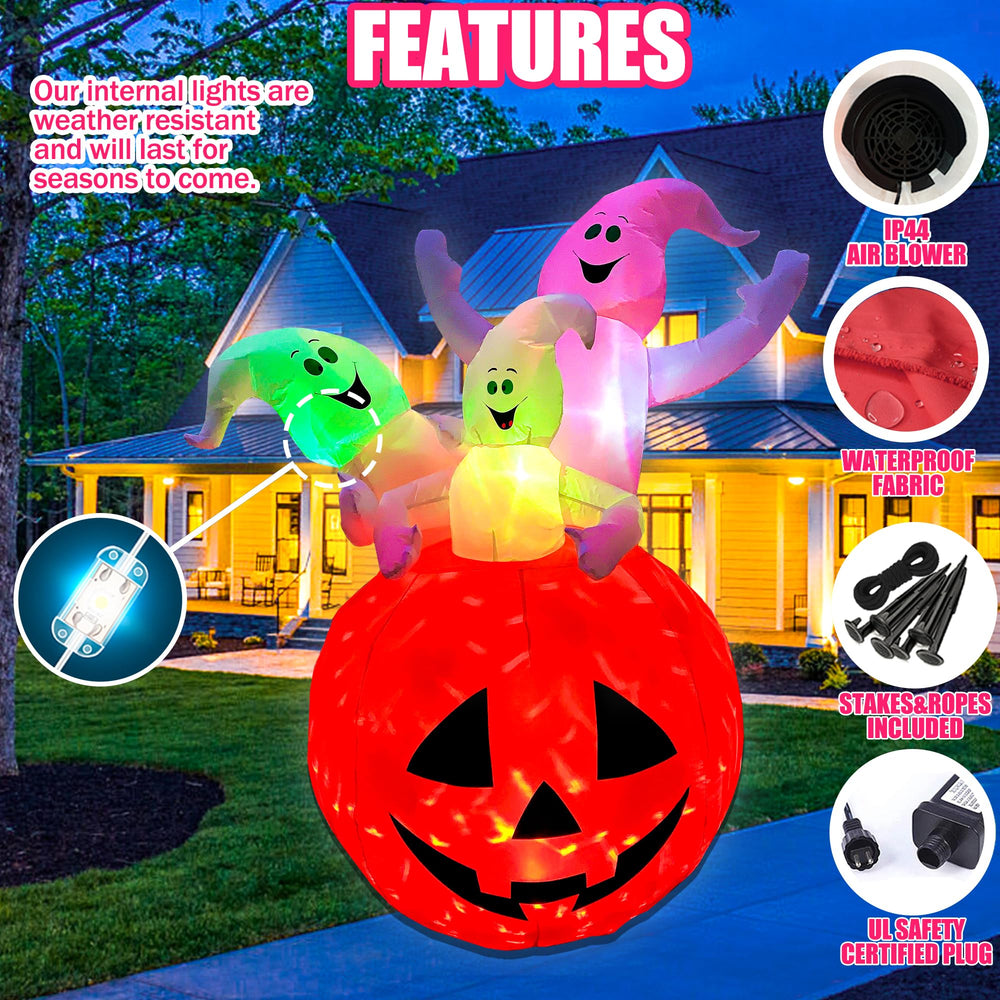 RETRO JUMP on a decorated porch demonstrating family-friendly indoor/outdoor versatility