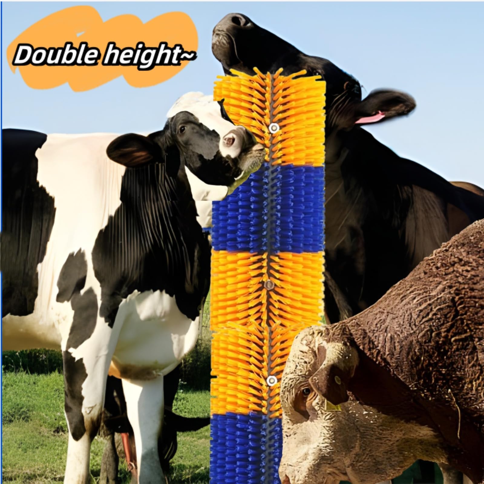 REVAXUP bristle close-up reveals firm safe bristles for effective grooming