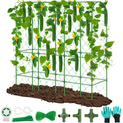 REVICOAR front view U-shape trellis showing height and clean profile for space-saving