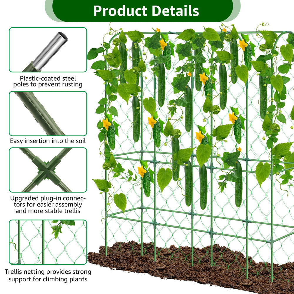 REVICOAR netting and clips kit laid out to show included accessories for quick setup