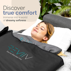 REVIIV cotton texture close-up highlighting soft absorbent weave for comfort