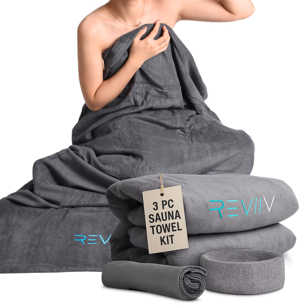 REVIIV front view of full-size sauna sack showing protective coverage and comfort