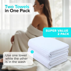 REVIIV towel inserted in infrared blanket illustrating clean protection benefit