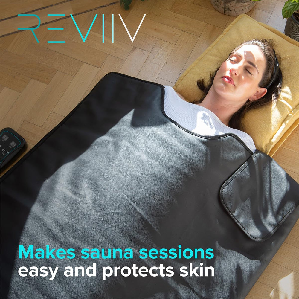 REVIIV hem detail that highlights durable stitching and long-lasting benefit