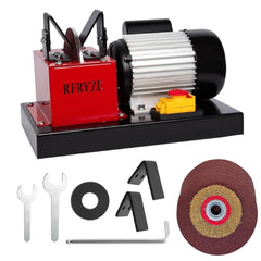 RFRYZE front view showing grinder and included accessories for quick setup
