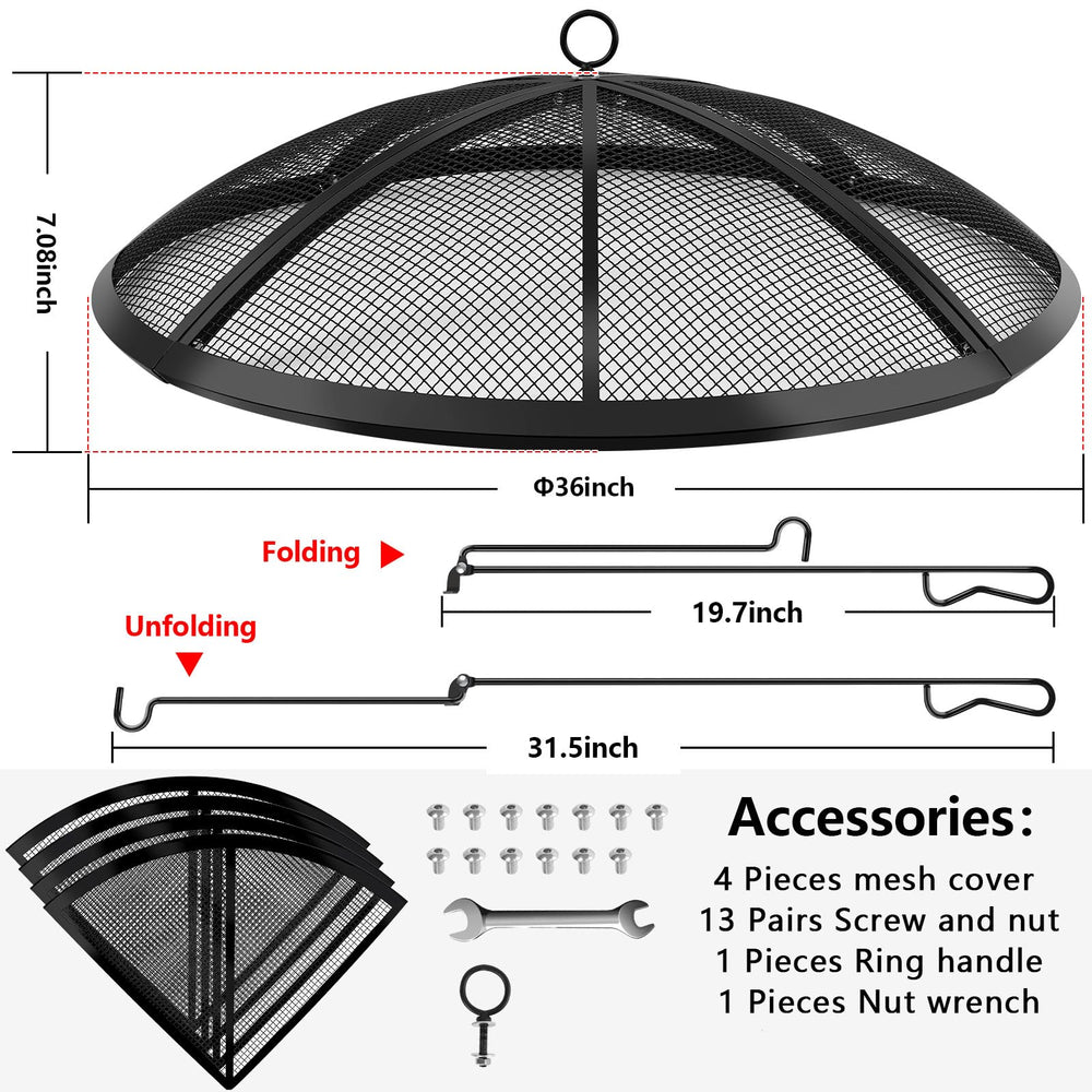 RGJ close-up of tight-weave stainless-steel mesh illustrating spark containment benefit