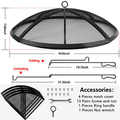 RGJ close-up of tight-weave stainless-steel mesh illustrating spark containment benefit