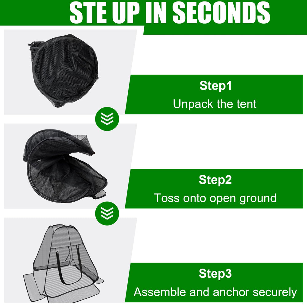 RGQSUN folded flat for compact storage and effortless seasonal put-away