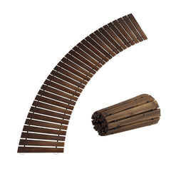 RHINEINMIST front view of unrolled pathway showing neat wood finish and stability