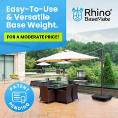 Rhino BaseMate close-up of EVA texture proving durable weather resistance