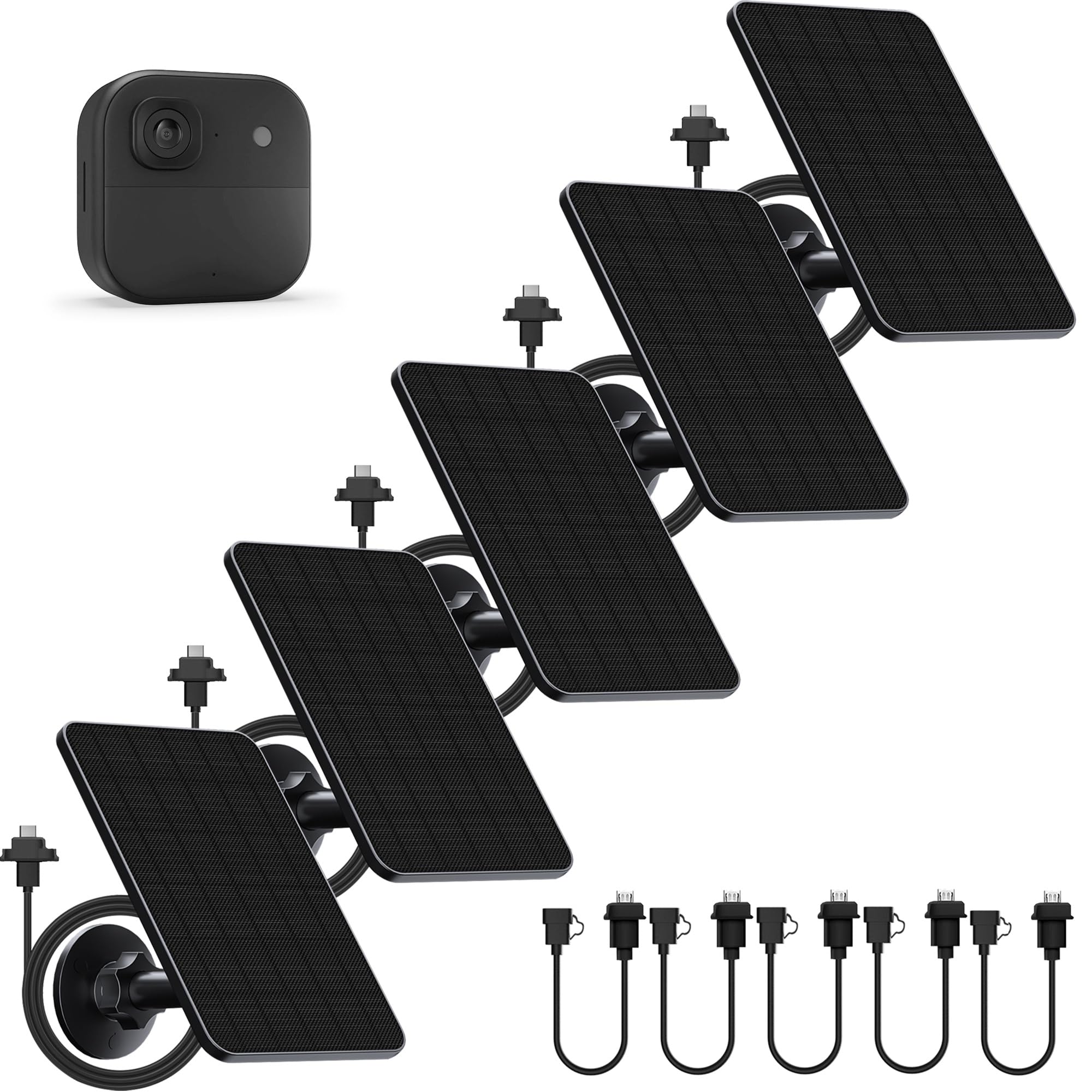 Rhorawill solar panel front view showing sleek panel and mount benefit