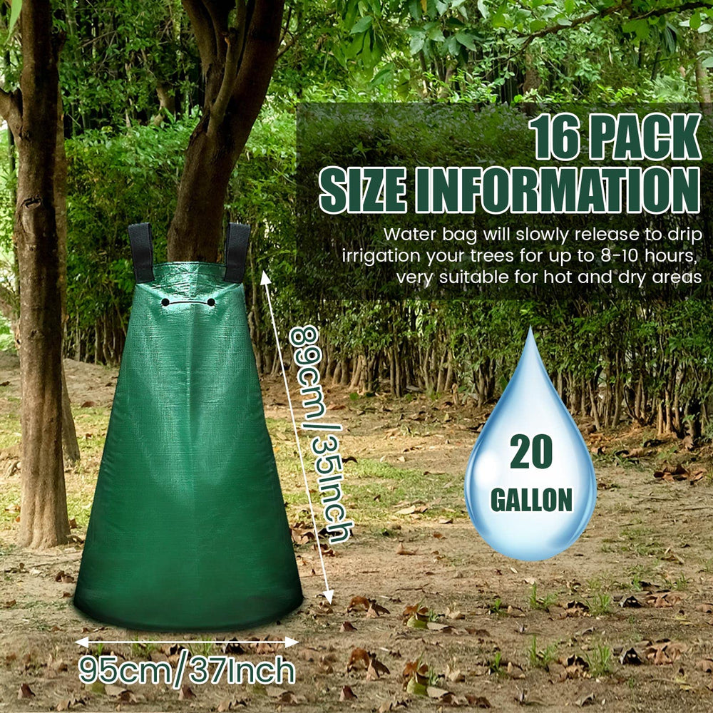Riakrum zipper close-up on PVC bag showing durable closure for leak-resistant watering